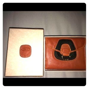 Bric’s British brown leather wallet
